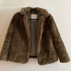 Aritzia Sunday Best Mortimer Faux Fur Coat